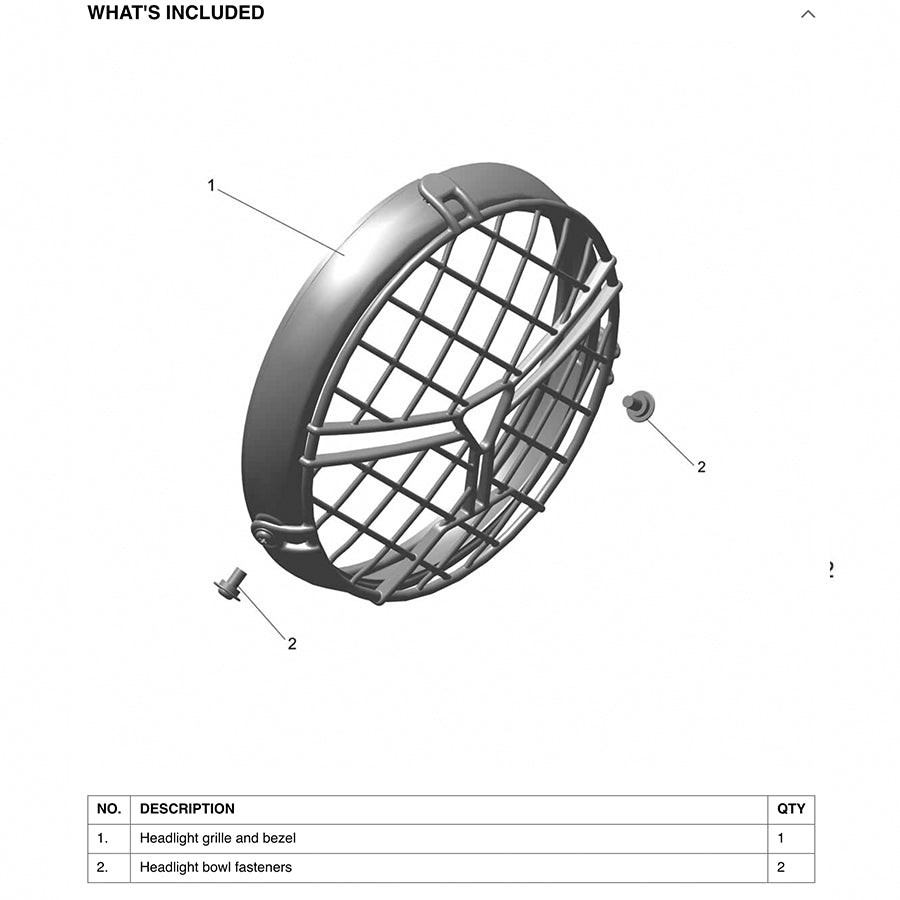 Speed 400 Headlight Grille Bezel