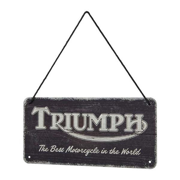 Triumph Workshop Hanging Sign