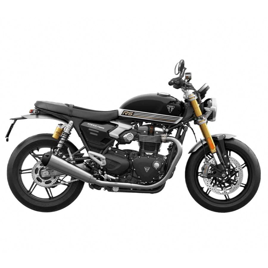 Black Round Bar End Mirrors