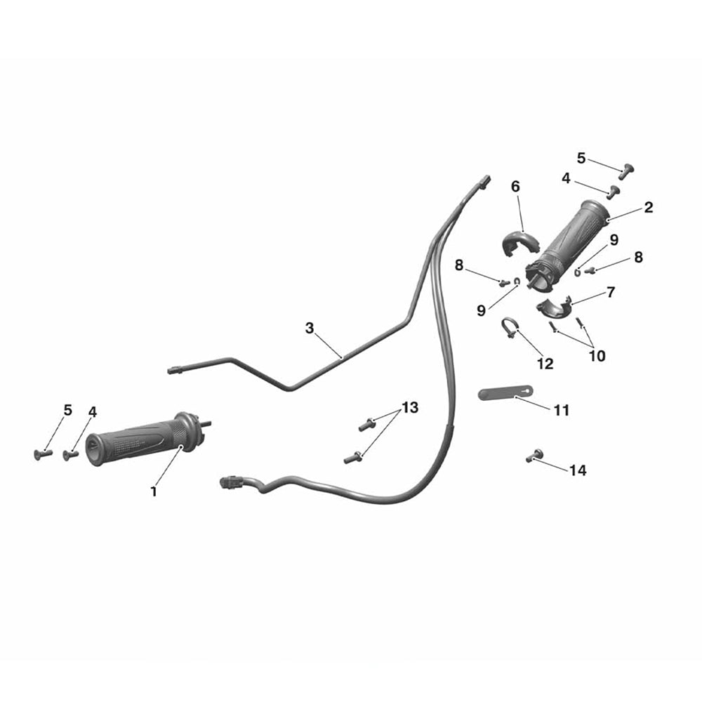 Scrambler 1200 X/XE Heated Grip Kit