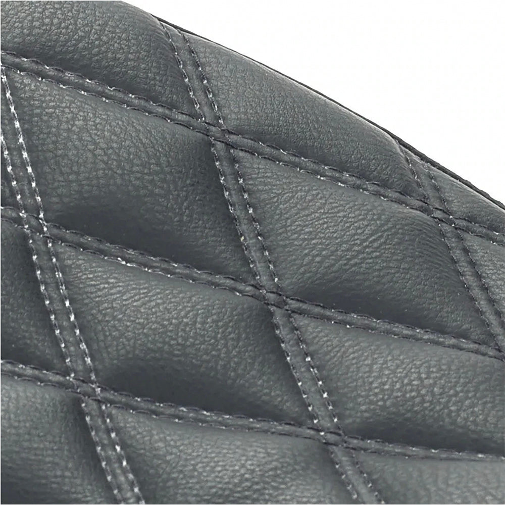 Bobber Black Quilted Seat
