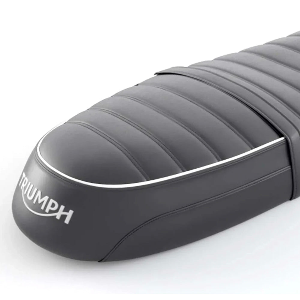 Bonneville Black Ribbed Comfort Seat