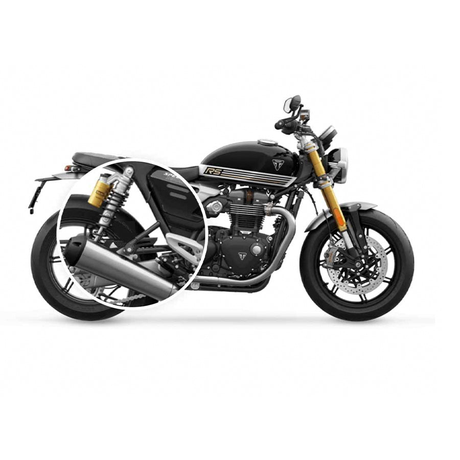 Solo Rider Passenger Rear Footrest Finisher