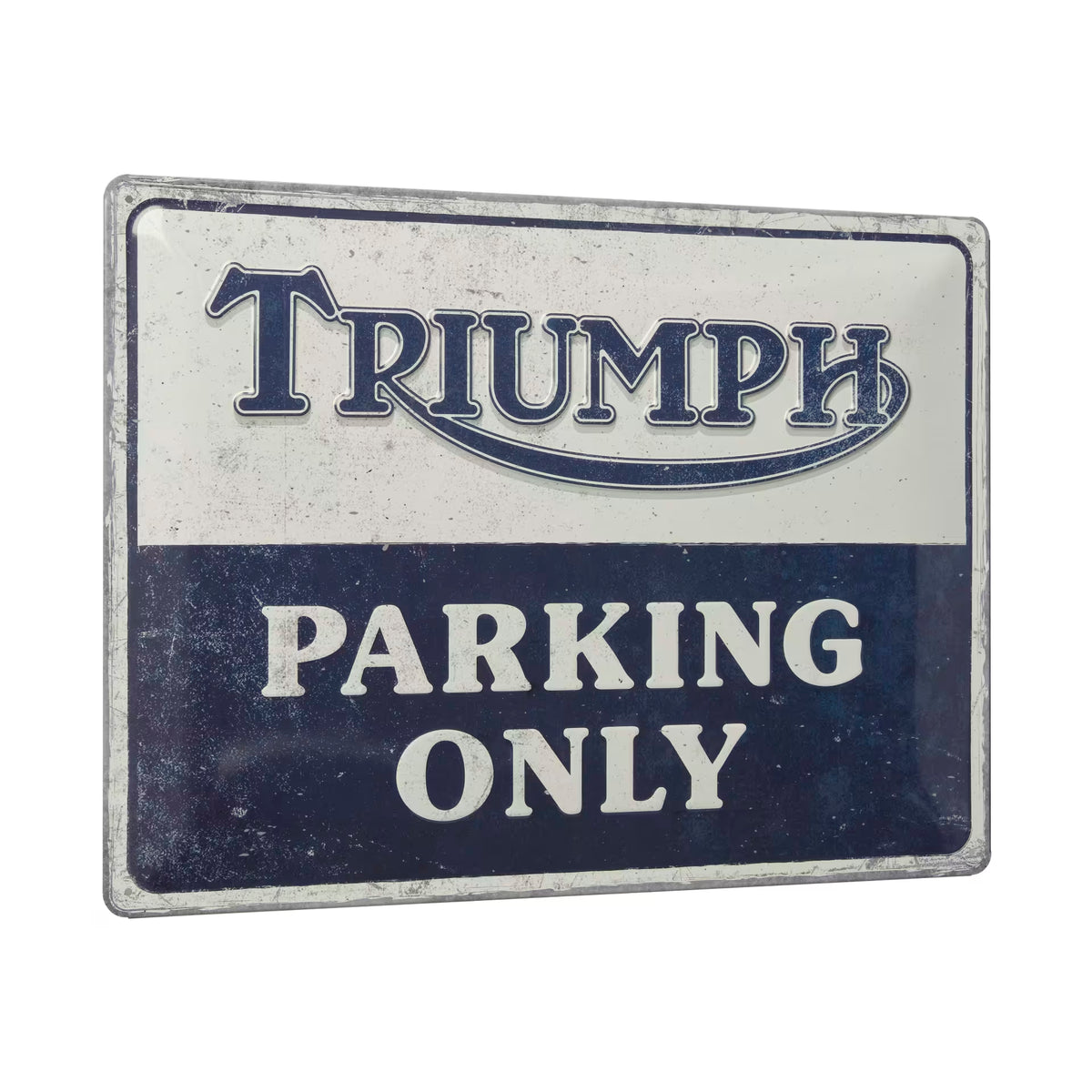Triumph Parking Tin Sign