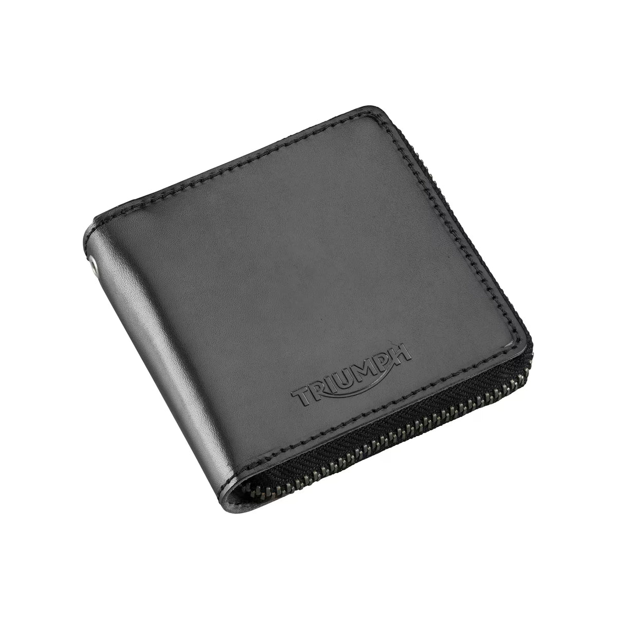 Triumph Leather Square Zip Wallet