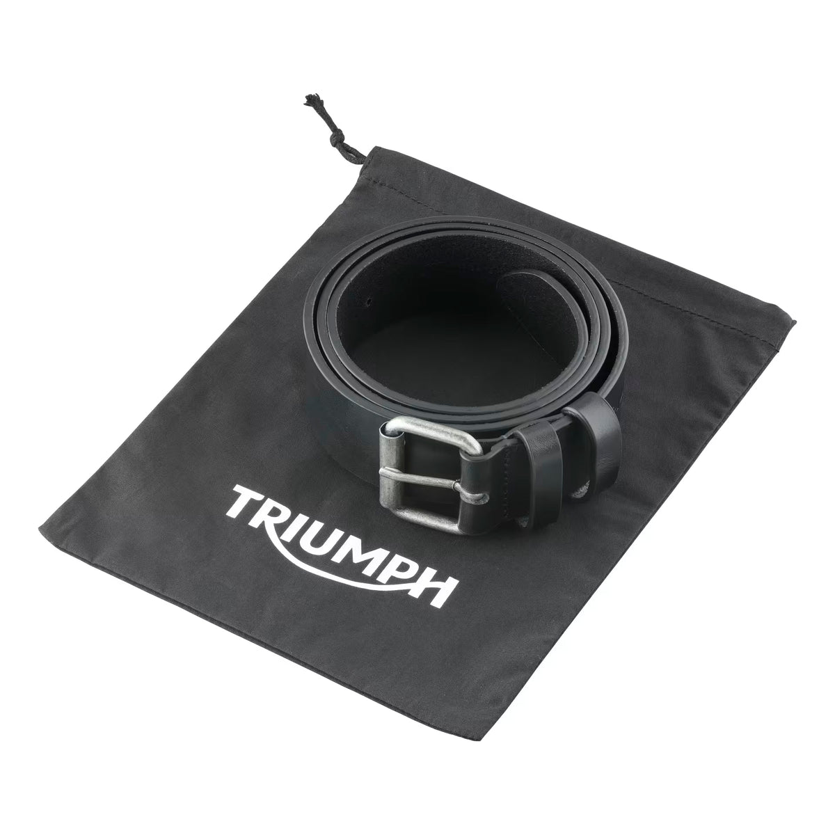 Triumph Leather Square Buckle Belt
