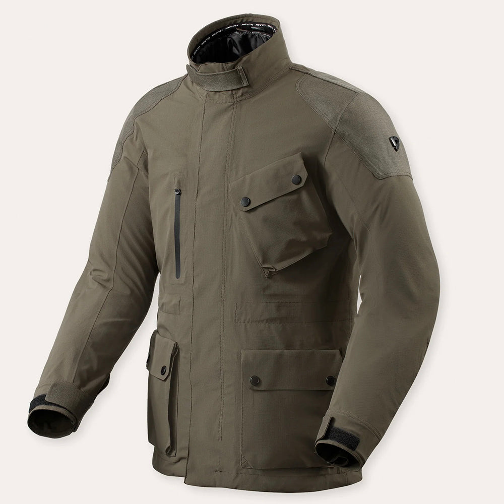 REV'IT! Jacket Denver H2O - Dark Green
