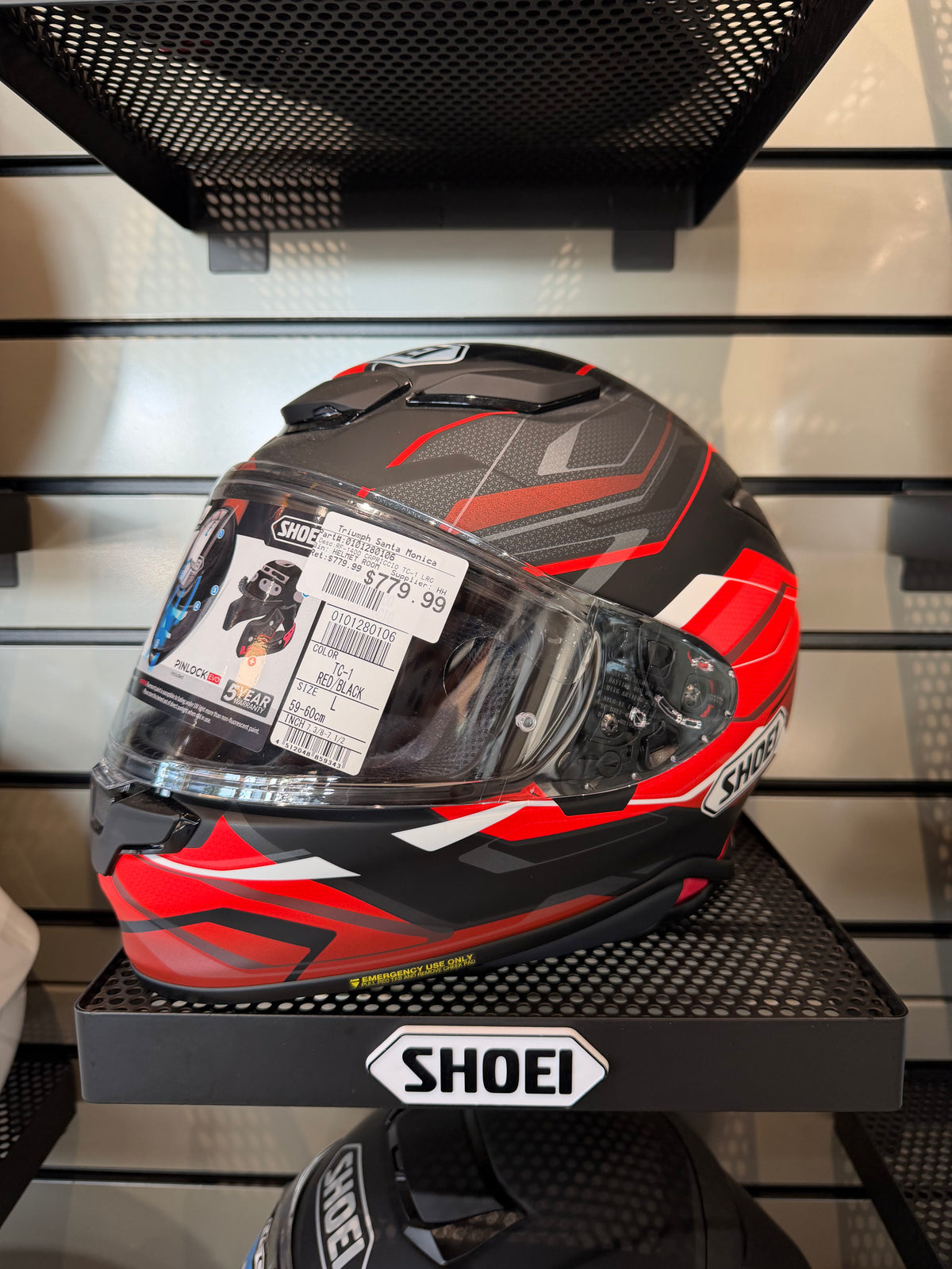 Shoei RF-1400 Capriccio TC-1 — Red - Large