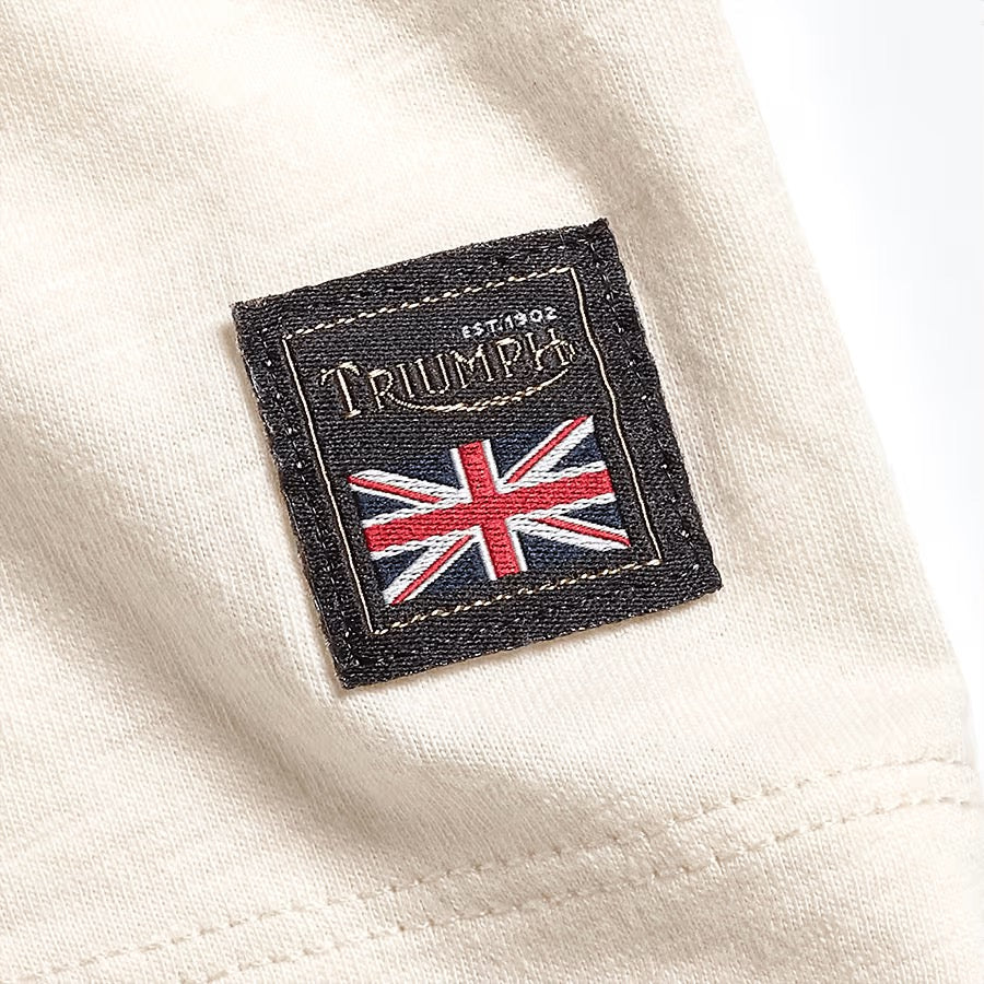 TRIUMPH FORK SEAL HERITAGE LOGO TEE