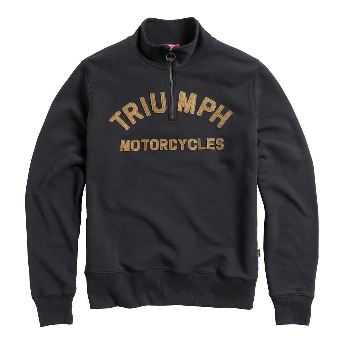 Ribble Quarter Zip Logo Sweatshirt