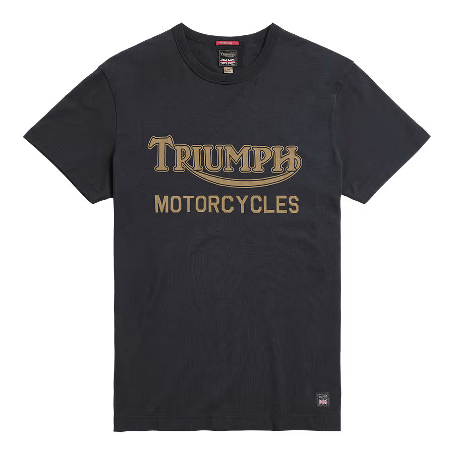 Barwell Printed Tee - Black
