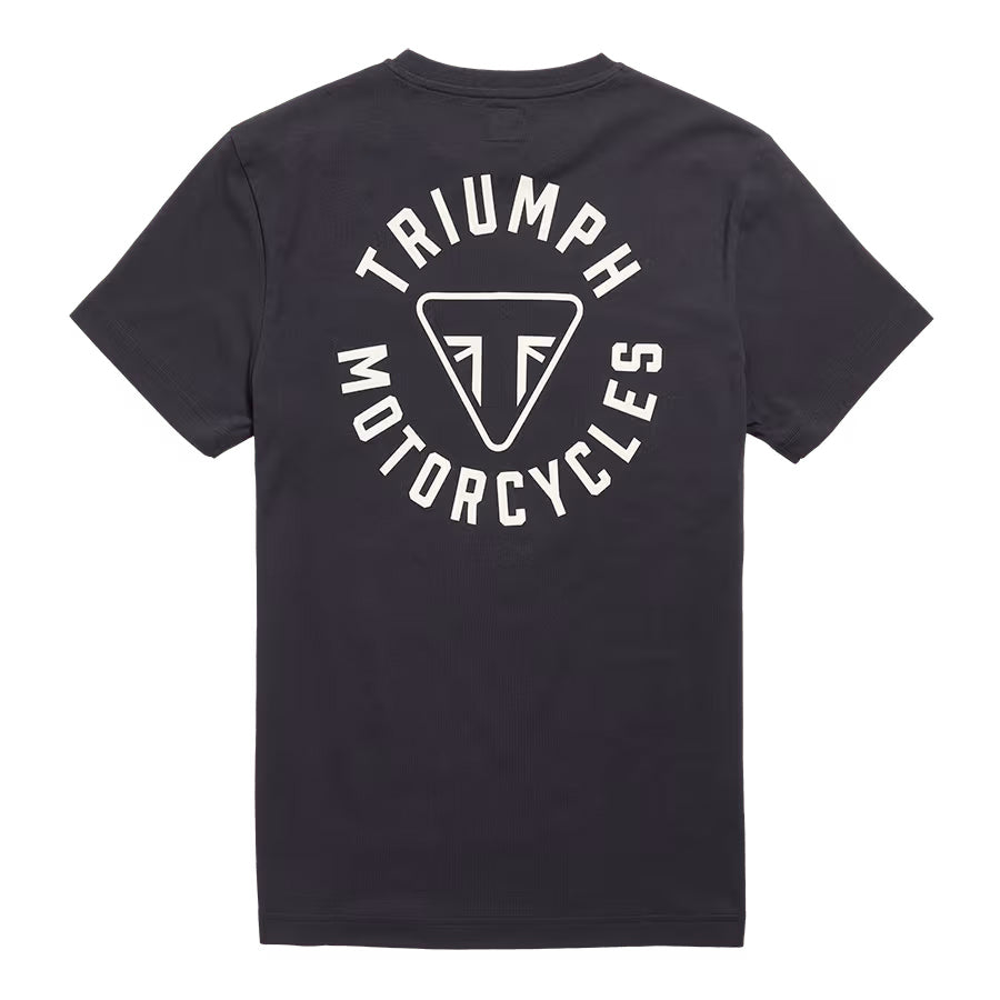 Newlyn Ring Logo Tee - Black