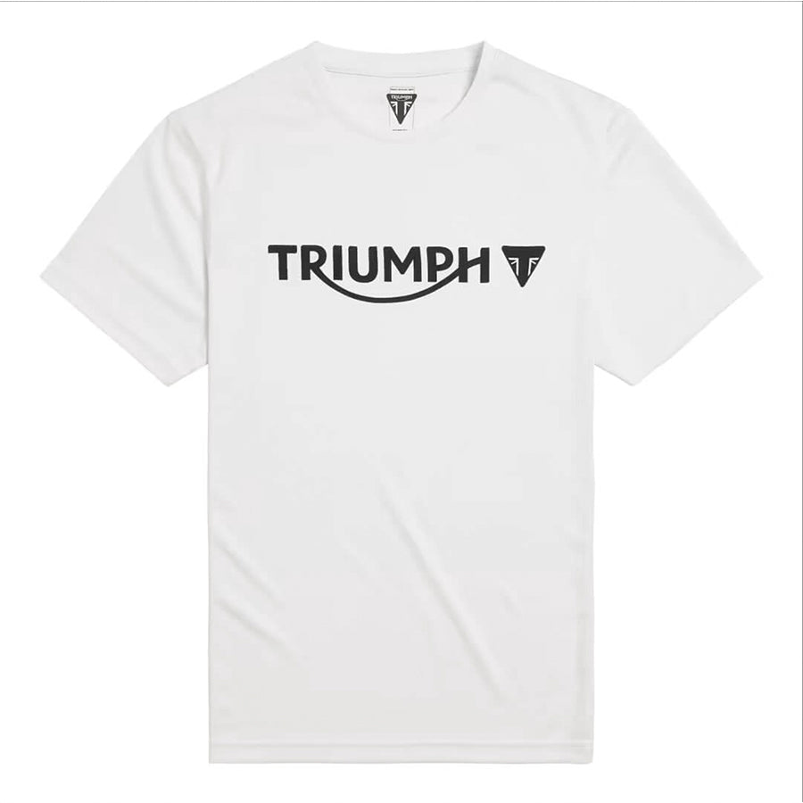 Rapid Dry Crew Neck Tee -  White