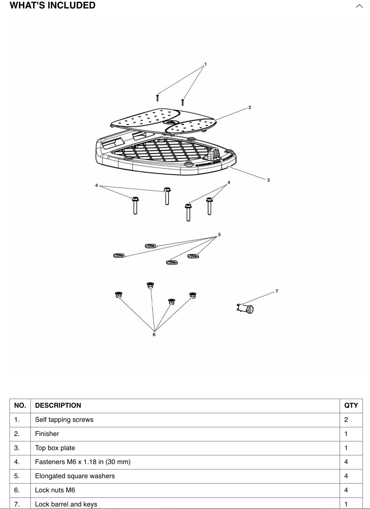 Speed 400 Scrambler 400 X Top Box Mounting Kit