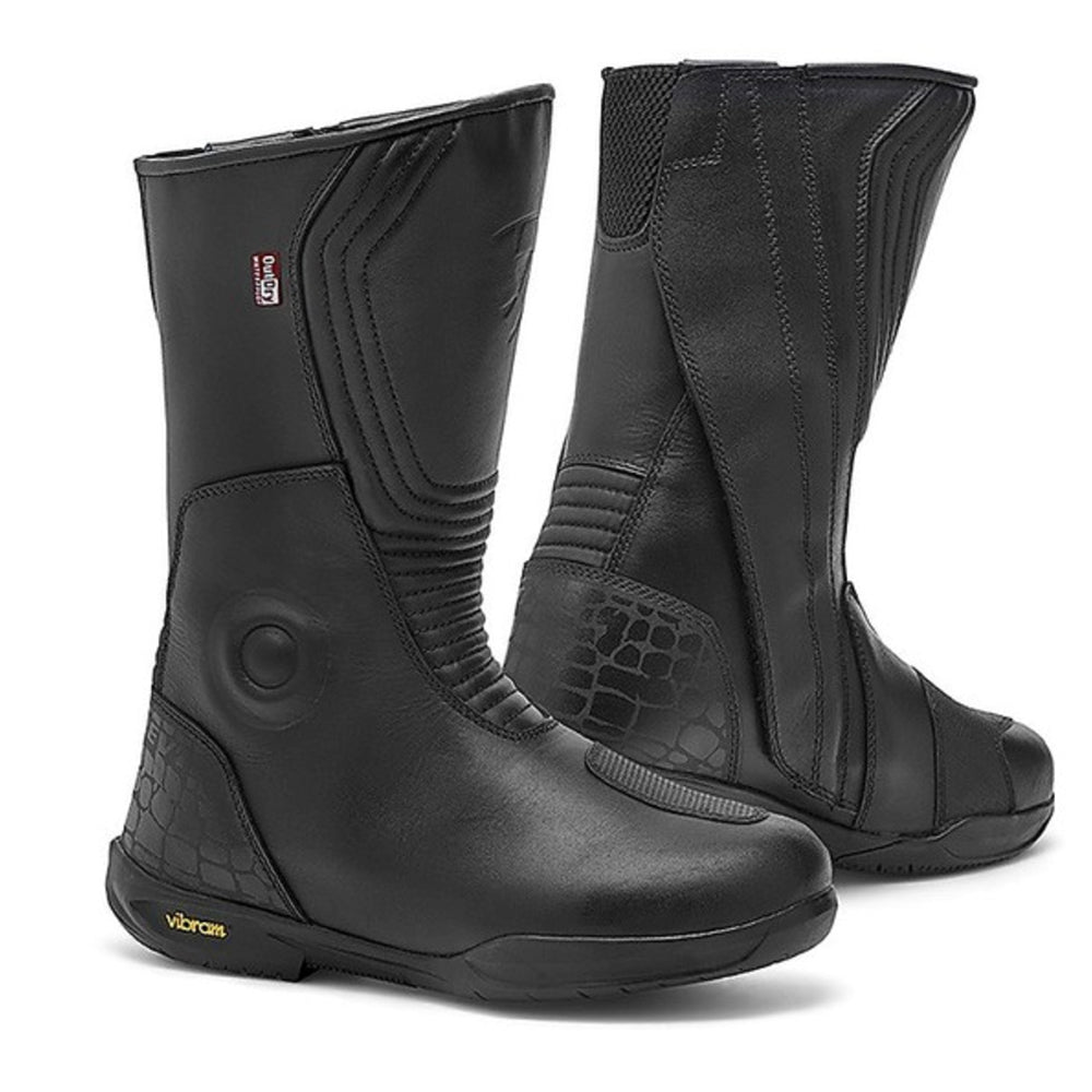 Rev'it Quest Women's Technical Motorcycle Boots OutDry Black Lady