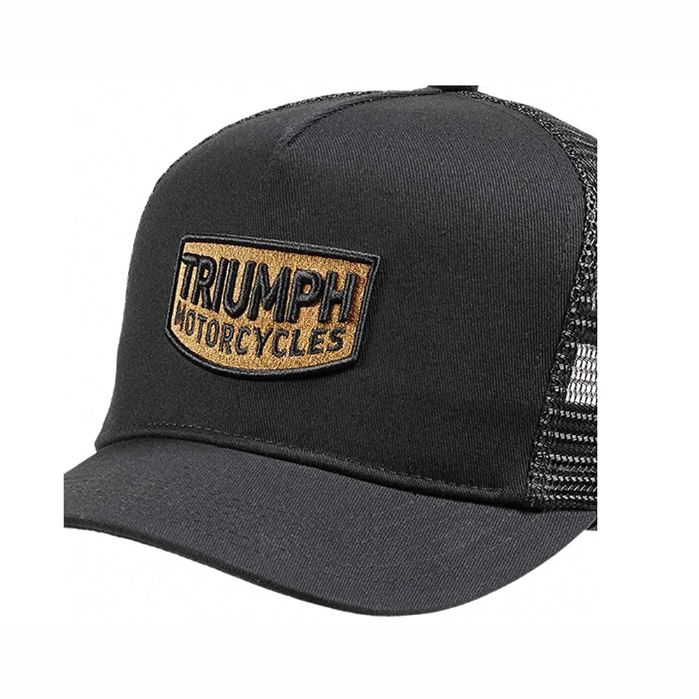 Triumph Dude Trucker Hat - Black