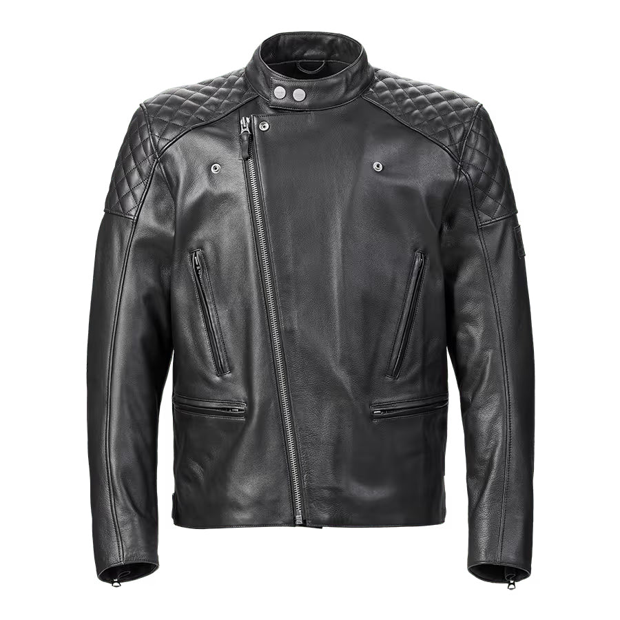 Braddan Asymmetric Leather Jacket