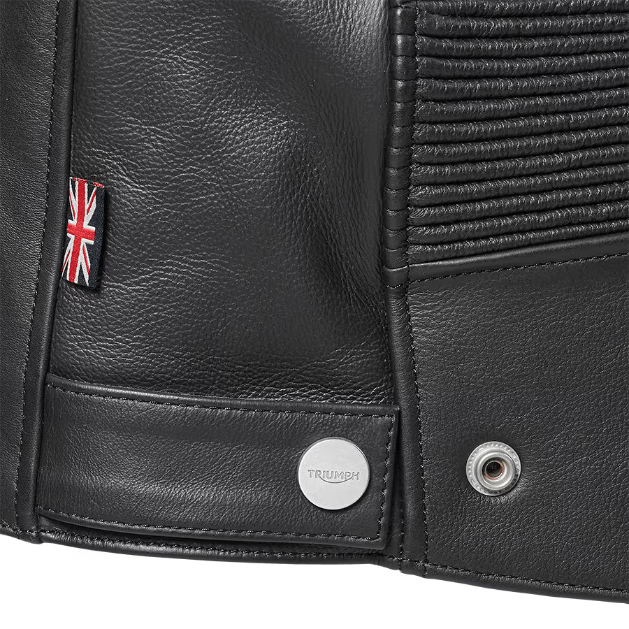 Braddan Asymmetric Leather Jacket