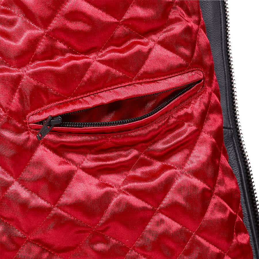 Braddan Asymmetric Leather Jacket