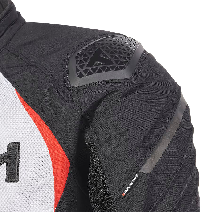 Triple Sports Mesh Jacket - Red/White