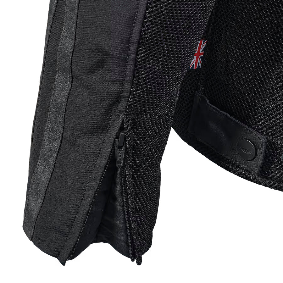Braddan Retro Mesh Jacket - Black