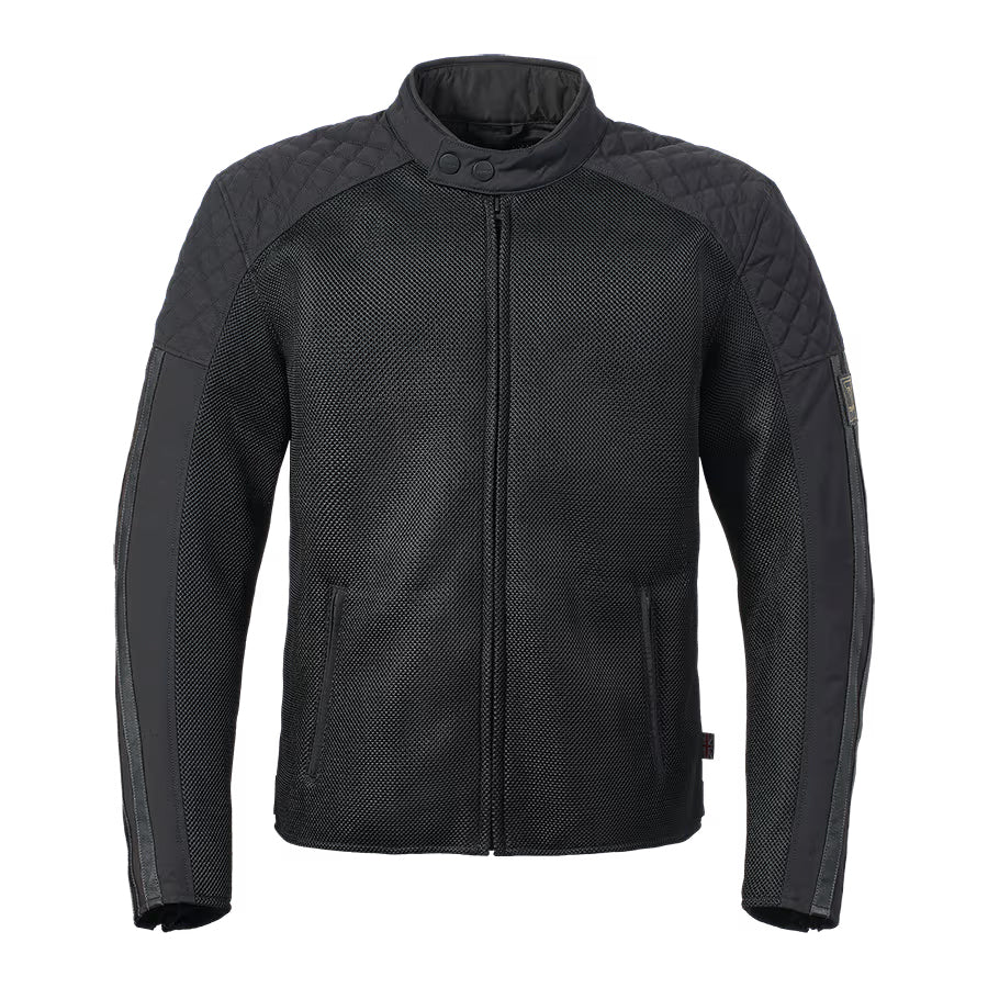 Braddan Retro Mesh Jacket - Black