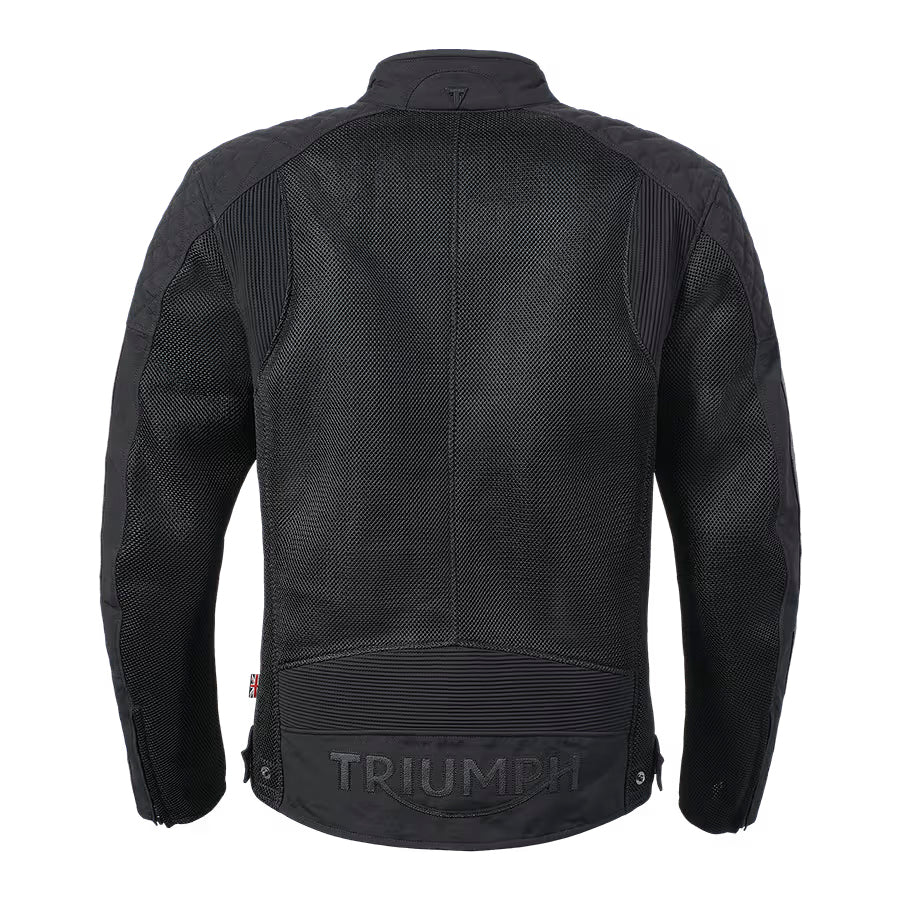 Braddan Retro Mesh Jacket - Black