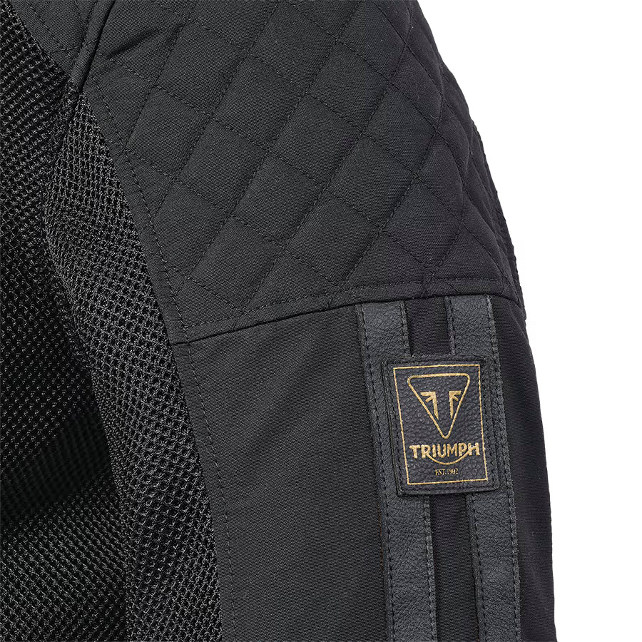 Braddan Retro Mesh Jacket - Black