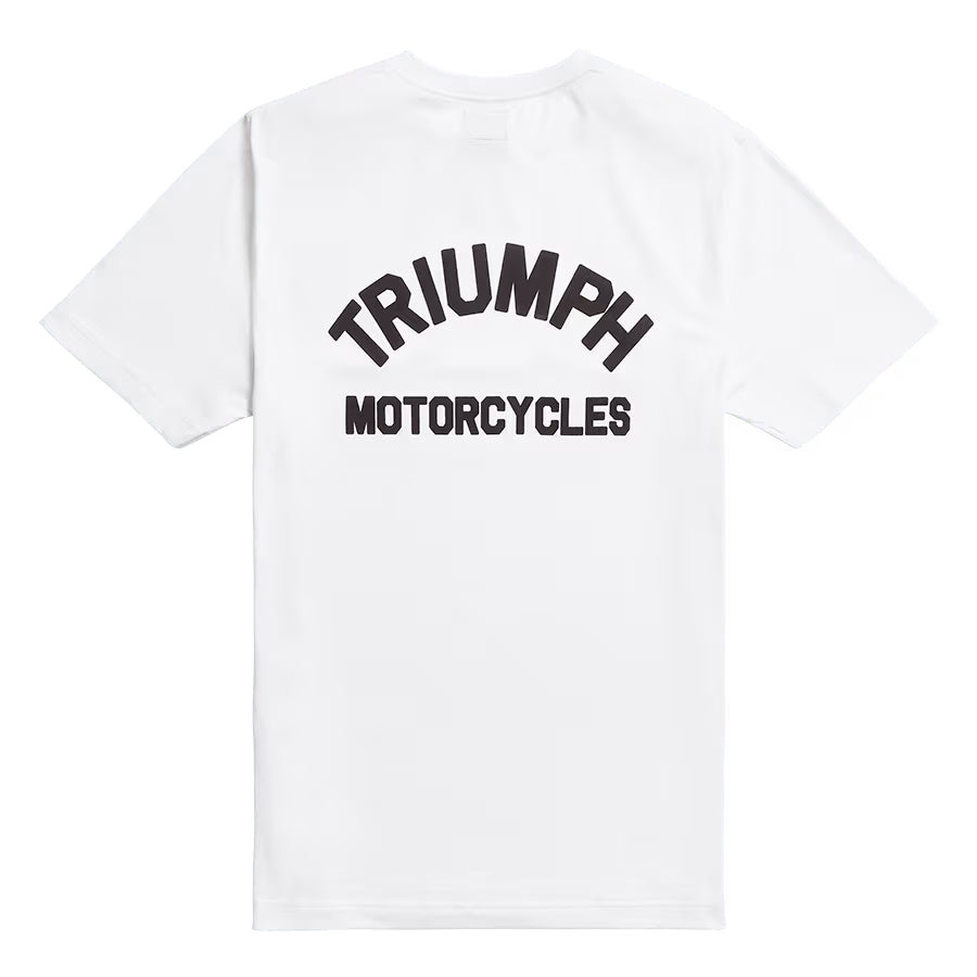 Ditching Back Logo Pocket Tee - White