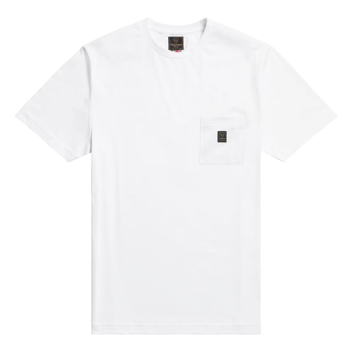 Ditching Back Logo Pocket Tee - White