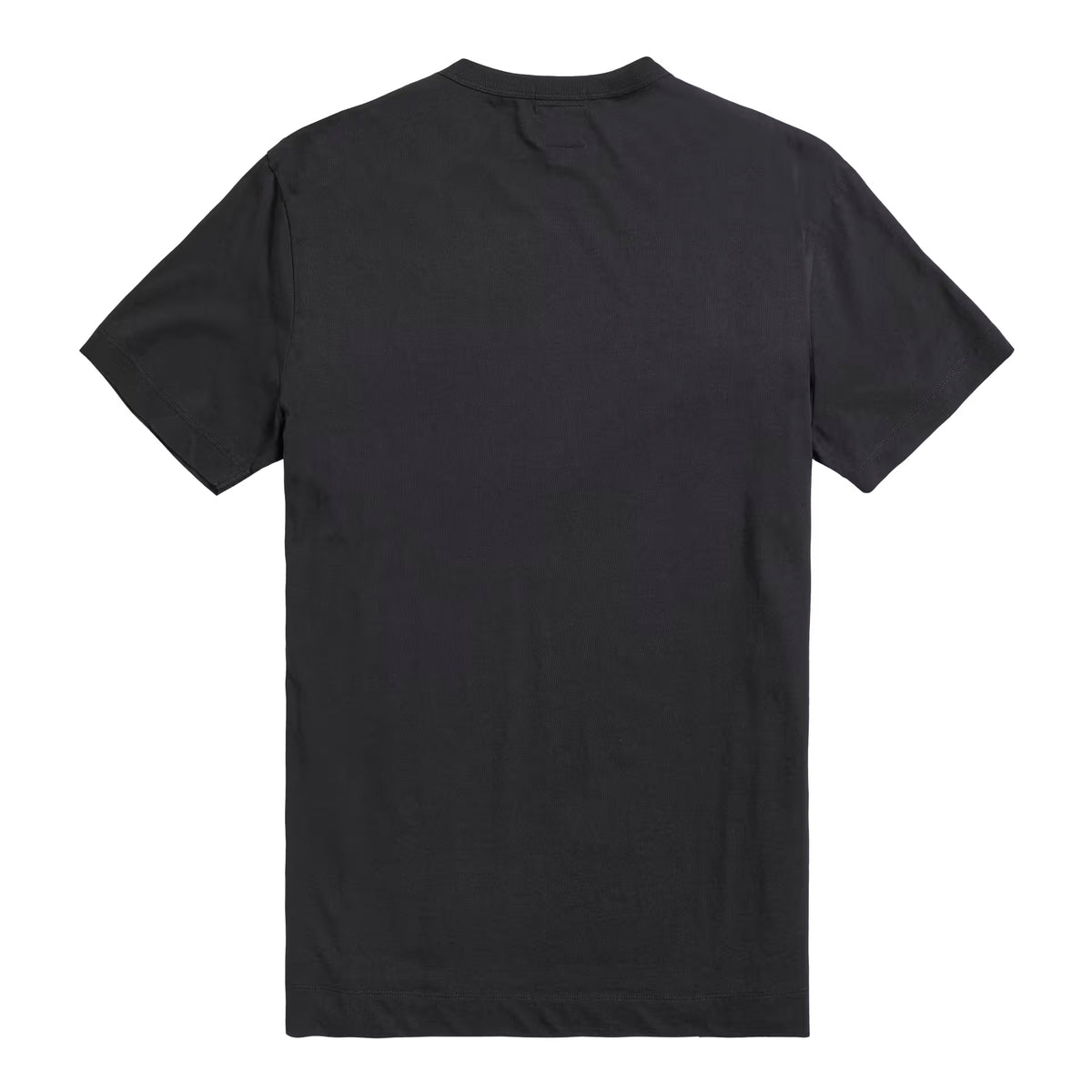 Helston Printed Logo Tee - BLACK