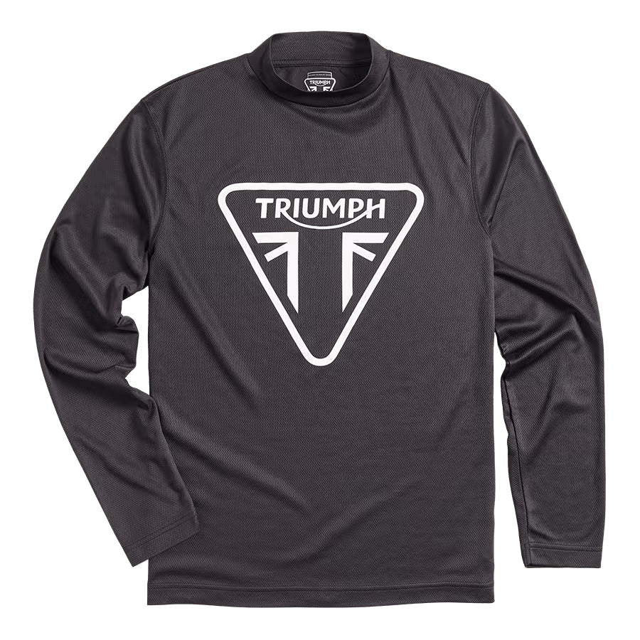 Rapid Dry Race Long Sleeve Tee - Black