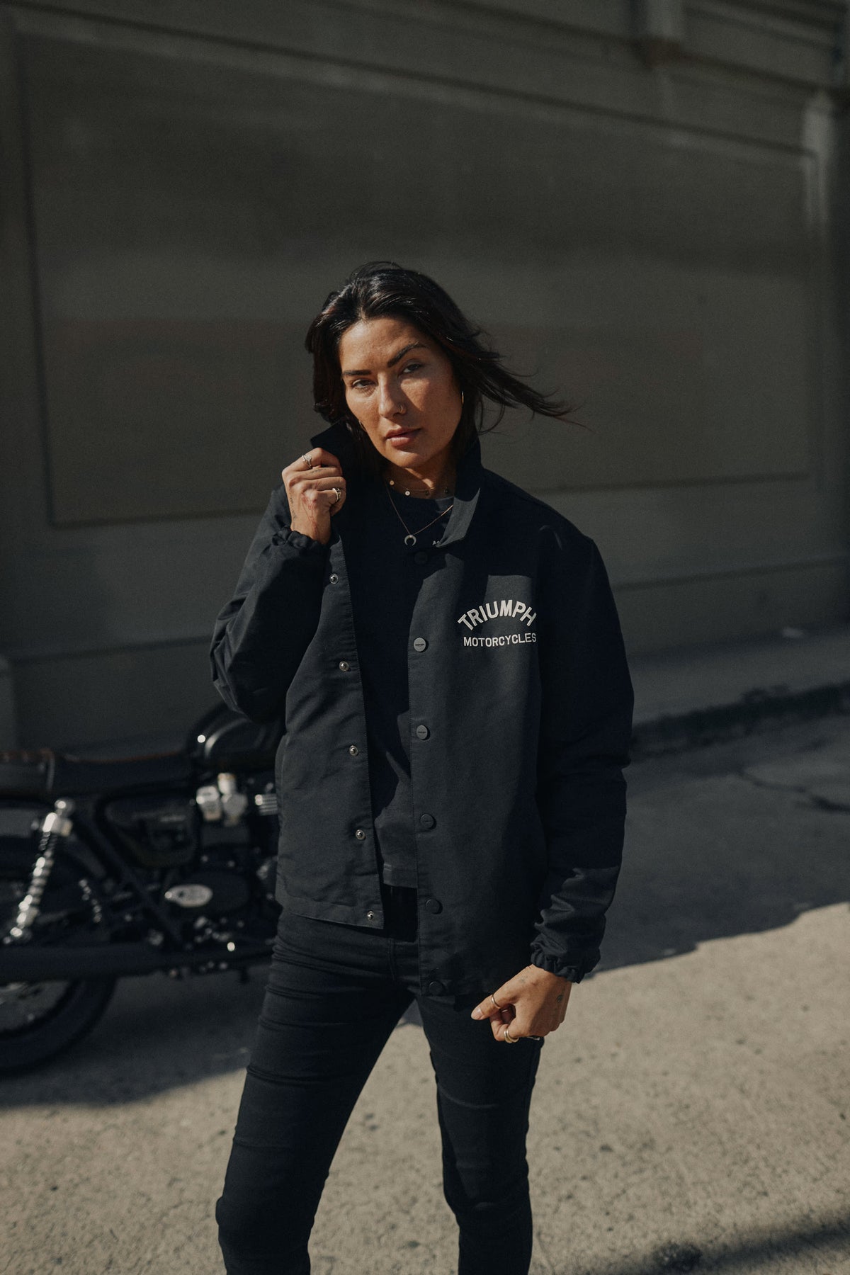 Carter Coach Jacket - Black